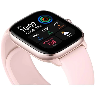 Amazfit GTS 4 mini Flamingo Pink rózsaszín okosóra Amazfit GTS 4 mini Flamingo Pink rózsaszín okosóra