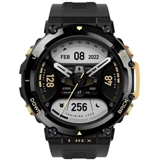 Amazfit T-Rex 2 Astro Black & Gold fekete-arany okosóra Amazfit T-Rex 2 Astro Black & Gold fekete-arany okosóra