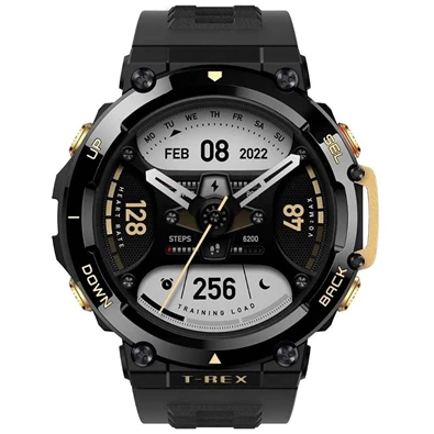 Amazfit T-Rex 2 Astro Black & Gold fekete-arany okosóra Amazfit T-Rex 2 Astro Black & Gold fekete-arany okosóra