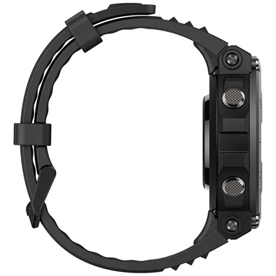 Amazfit T-Rex 2 Ember Black fekete okosóra Amazfit T-Rex 2 Ember Black fekete okosóra