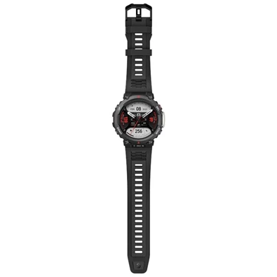 Amazfit T-Rex 2 Ember Black fekete okosóra Amazfit T-Rex 2 Ember Black fekete okosóra