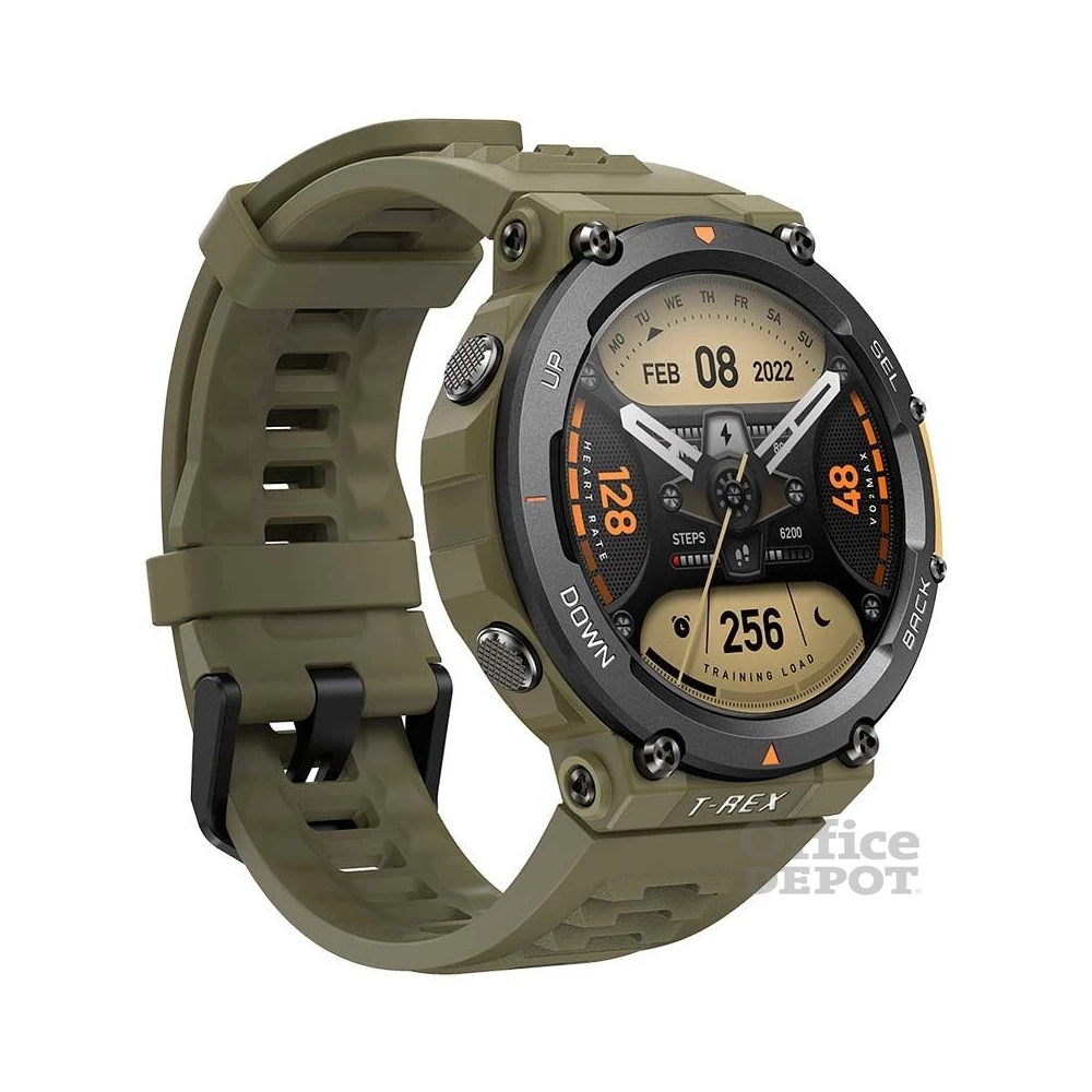 Amazfit T-Rex 2 Wild Green zöld okosóra