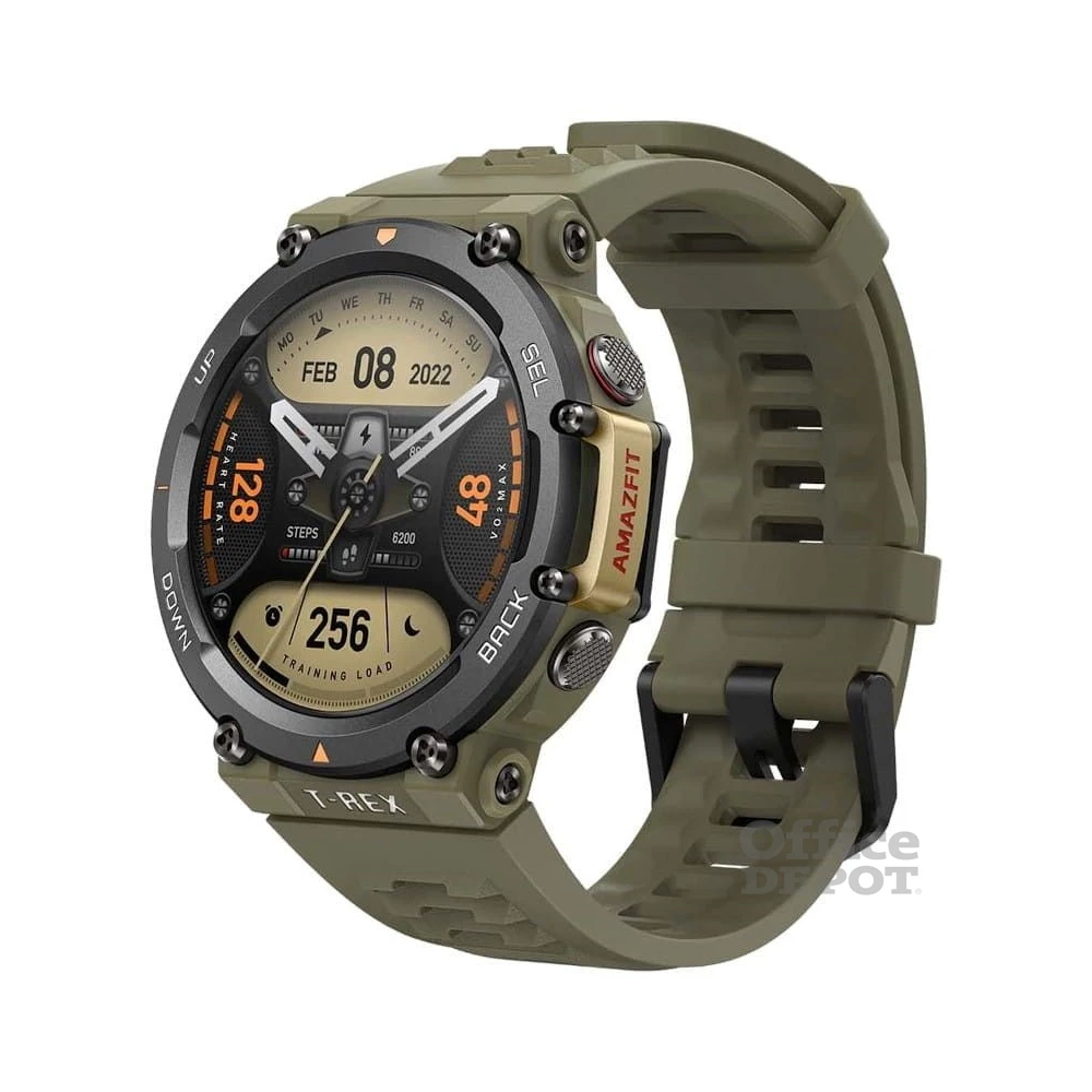 Amazfit T-Rex 2 Wild Green zöld okosóra