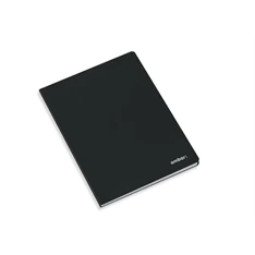 Ambar Classic A4 80 lap fekete tűzött vonalas füzet