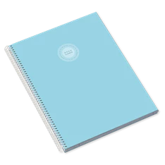 Ambar Moonflower Campus Pastel A5 80 lap vonalas spirálfüzet