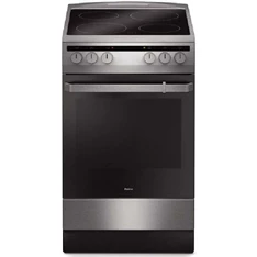 Amica 55352 inox kerámialapos tűzhely Amica 55352 inox kerámialapos tűzhely
