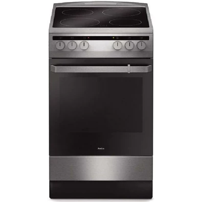Amica 55352 inox kerámialapos tűzhely Amica 55352 inox kerámialapos tűzhely