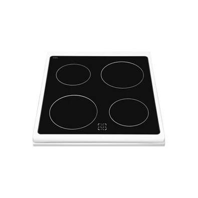 Amica 55353 fehér, szabadonálló, kerámialapos, elektromos, főzőzóna: 4, sütő:65L, grill, tűzhely