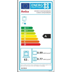 Amica 55700 fehér kombinált tűzhely Amica 55700 fehér kombinált tűzhely