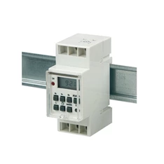 Anco 321221 3600 W 16 A 460VA 2A/230 V 50 Hz kalapsínre pattintható digitális heti időkapcsoló Anco 321221 3600 W 16 A 460VA 2A/230 V 50 Hz kalapsínre pattintható digitális heti időkapcsoló
