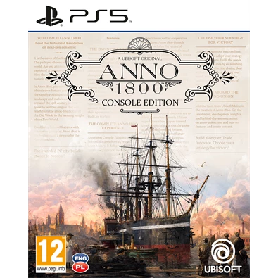 Anno 1800™ Console Edition PS5 játékszoftver Anno 1800™ Console Edition PS5 játékszoftver
