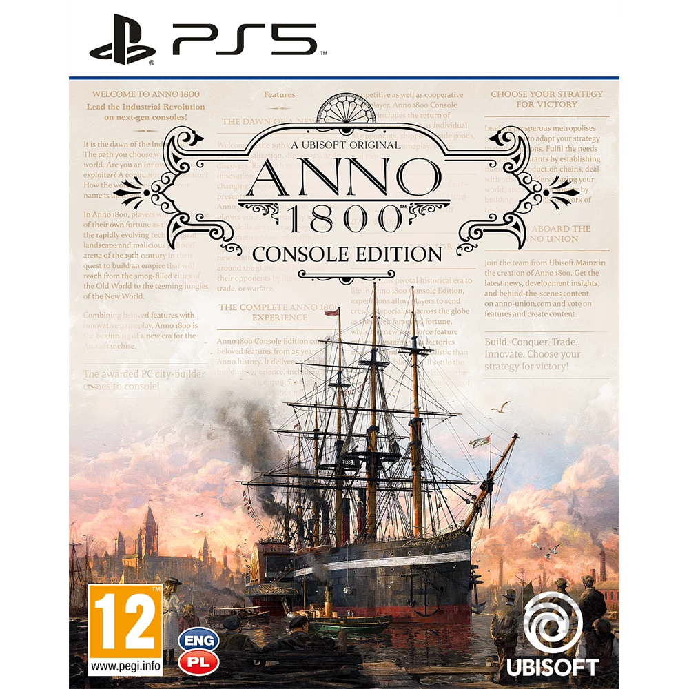Anno 1800™ Console Edition PS5 játékszoftver