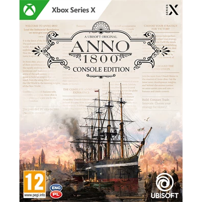 Anno 1800™ Console Edition Xbox Series X játékszoftver Anno 1800™ Console Edition Xbox Series X játékszoftver