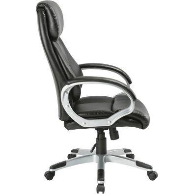 Antares Diamond II PU-textilbőr fekete főnöki fotel Antares Diamond II PU-textilbőr fekete főnöki fotel