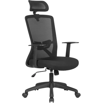 Antares JOY fekete/mesh fekete fejtámlás hálós forgószék Antares JOY fekete/mesh fekete fejtámlás hálós forgószék