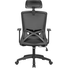 Antares JOY fekete/mesh fekete fejtámlás hálós forgószék Antares JOY fekete/mesh fekete fejtámlás hálós forgószék