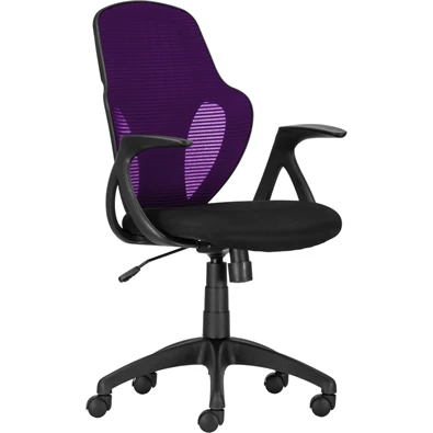 Antares Madison mesh fekete/net lila hálós irodai szék Antares Madison mesh fekete/net lila hálós irodai szék