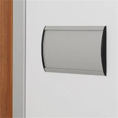 Antra 100x52 mm falra felragasztható névtartó Antra 100x52 mm falra felragasztható névtartó