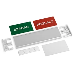 Alusign Fix szabad - foglalt tábla Alusign Fix szabad - foglalt tábla