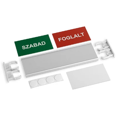 Alusign Fix szabad - foglalt tábla Alusign Fix szabad - foglalt tábla