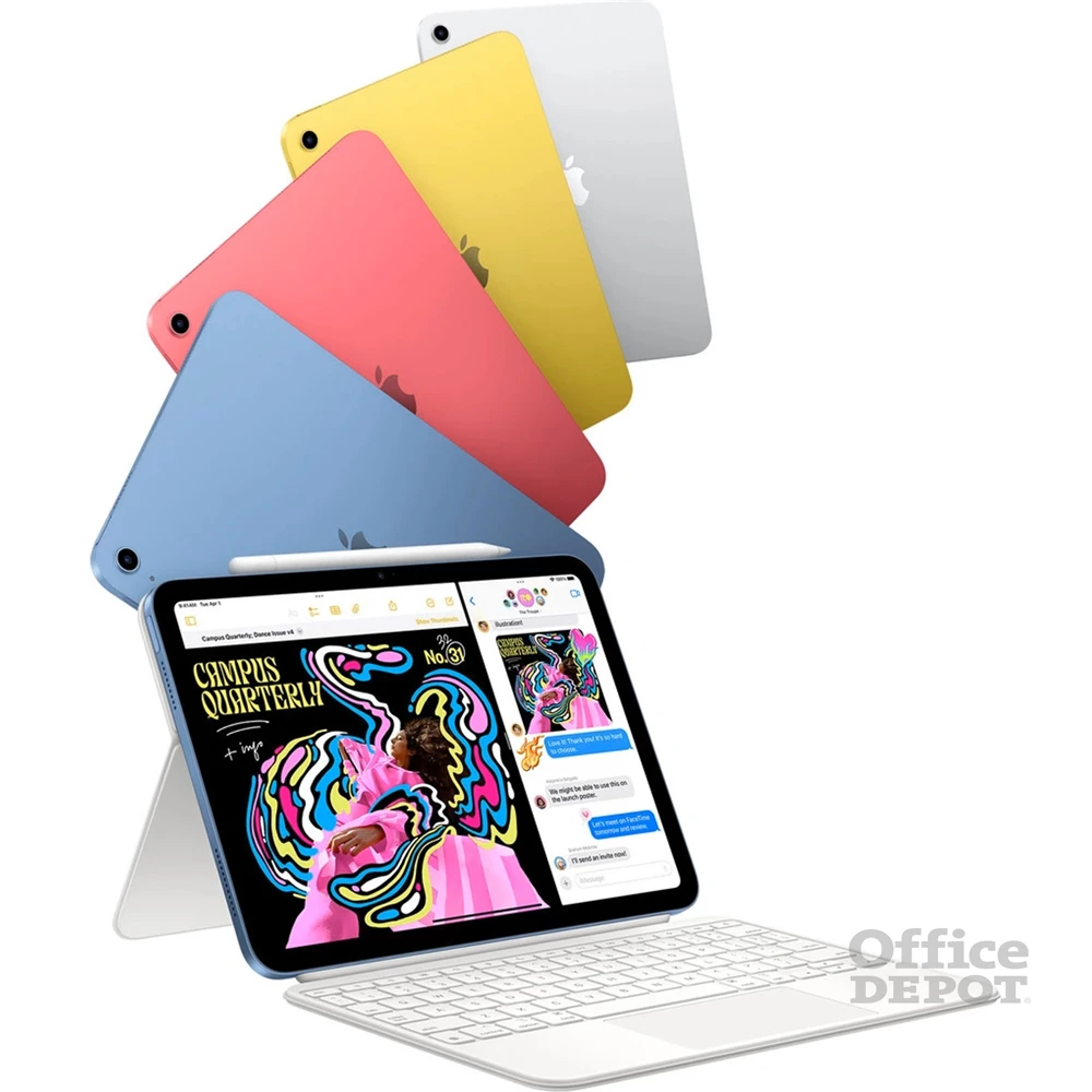 Apple 11" iPad (A16) 128GB Wi-Fi Silver (ezüst)