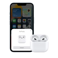 Apple AirPods 3 True Wireless Bluetooth fülhallgató és Lightning töltőtok Apple AirPods 3 True Wireless Bluetooth fülhallgató és Lightning töltőtok