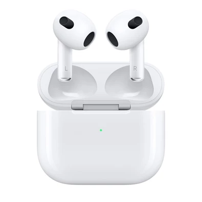 Apple AirPods 3 True Wireless Bluetooth fülhallgató és Lightning töltőtok Apple AirPods 3 True Wireless Bluetooth fülhallgató és Lightning töltőtok