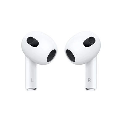 Apple AirPods 3 True Wireless Bluetooth fülhallgató és Lightning töltőtok Apple AirPods 3 True Wireless Bluetooth fülhallgató és Lightning töltőtok