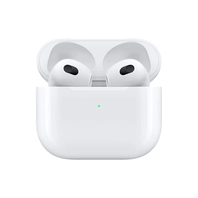 Apple AirPods 3 True Wireless Bluetooth fülhallgató és Lightning töltőtok Apple AirPods 3 True Wireless Bluetooth fülhallgató és Lightning töltőtok