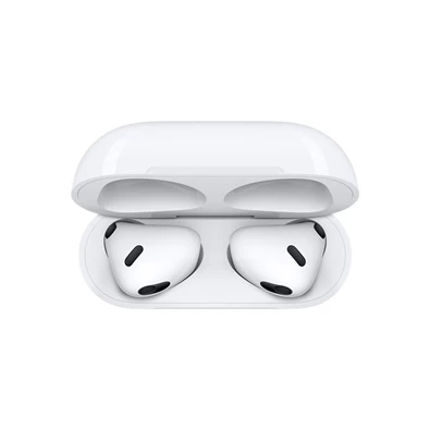 Apple AirPods 3 True Wireless Bluetooth fülhallgató és Lightning töltőtok Apple AirPods 3 True Wireless Bluetooth fülhallgató és Lightning töltőtok