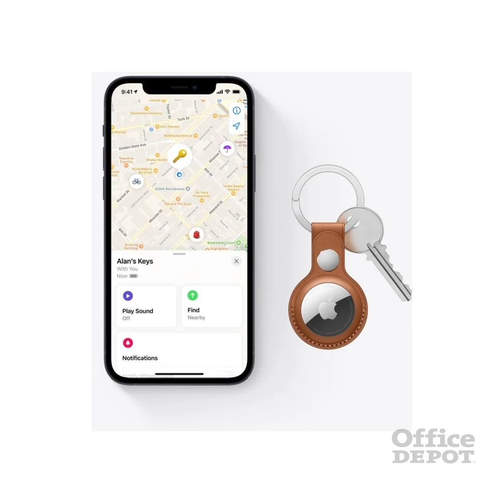 Apple AirTag nyomkövető biléta