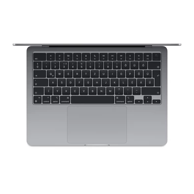 Apple MacBook Air laptop (13,6" Retina/M3 chip 8 magos CPU és 10 magos GPU/8GB RAM/512GB) - asztroszürke