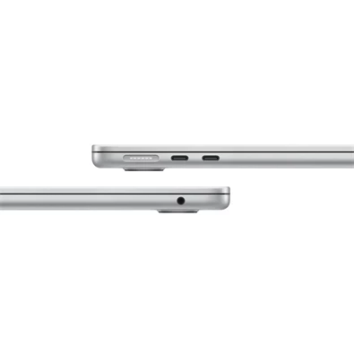 Apple MacBook Air laptop (13,6" Retina/M3 chip 8 magos CPU és 10 magos GPU/8GB RAM/512GB) - ezüst Apple MacBook Air laptop (13,6" Retina/M3 chip 8 magos CPU és 10 magos GPU/8GB RAM/512GB) - ezüst