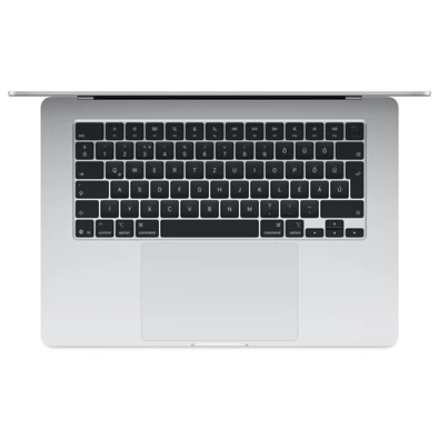 Apple MacBook Air laptop (15"/M4 chip 10 magos CPU és GPU/24GB RAM/512GB SSD) - ezüst