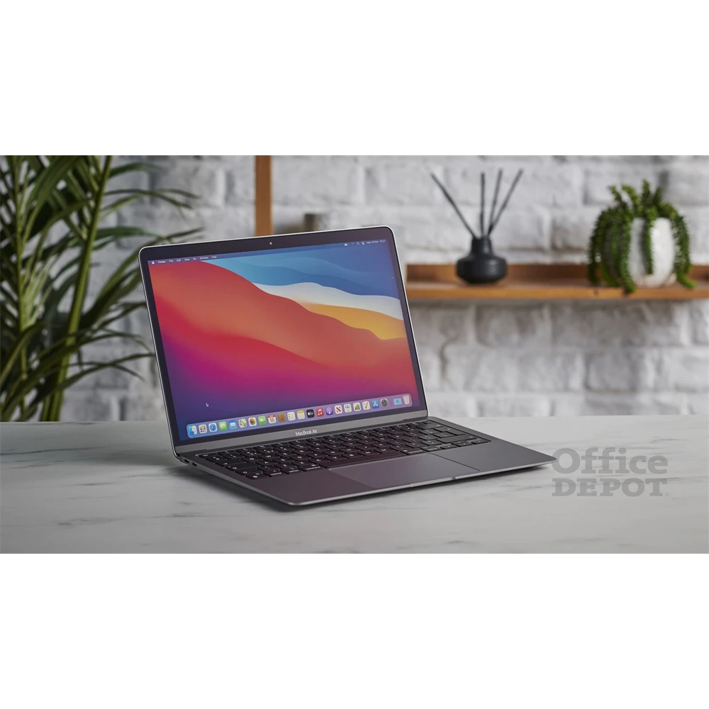 Apple MacBook Air 2020 laptop (13,3"Retina/M1 chip/7 magos GPU/8GB RAM/256GB SSD/Cseh/Felújított,batteryCARE+) - ezüst