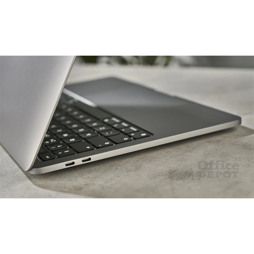 Apple MacBook Pro 2020 laptop (13,3"Retina/M1 chip és 8 magos GPU/8GB RAM/512GB SSD/Cseh/Felújított,batteryCARE+) -ezüst