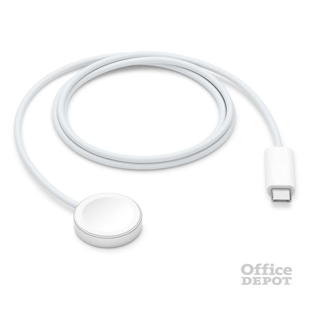 Apple Watch 1m Type-C fehér mágneses töltőkábel