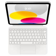 Apple iPad 10,9" (10.gen) Magic Keyboard Folio fehér billentyűzetes tok Apple iPad 10,9" (10.gen) Magic Keyboard Folio fehér billentyűzetes tok