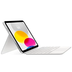 Apple iPad 10,9" (10.gen) Magic Keyboard Folio fehér billentyűzetes tok Apple iPad 10,9" (10.gen) Magic Keyboard Folio fehér billentyűzetes tok