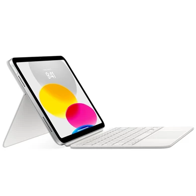 Apple iPad 10,9" (10.gen) Magic Keyboard Folio fehér billentyűzetes tok Apple iPad 10,9" (10.gen) Magic Keyboard Folio fehér billentyűzetes tok