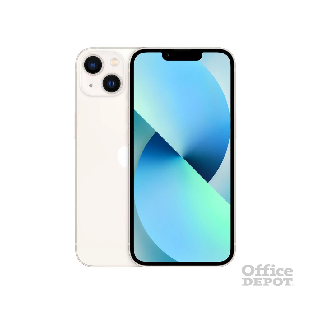 Apple iPhone 13 4/128GB Starlight kártyafüggetlen okostelefon - fehér (iOS)