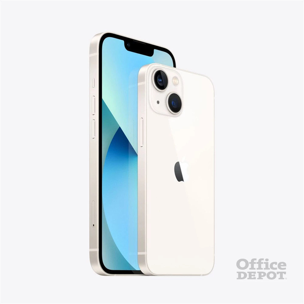 Apple iPhone 13 4/128GB Starlight kártyafüggetlen okostelefon - fehér (iOS)