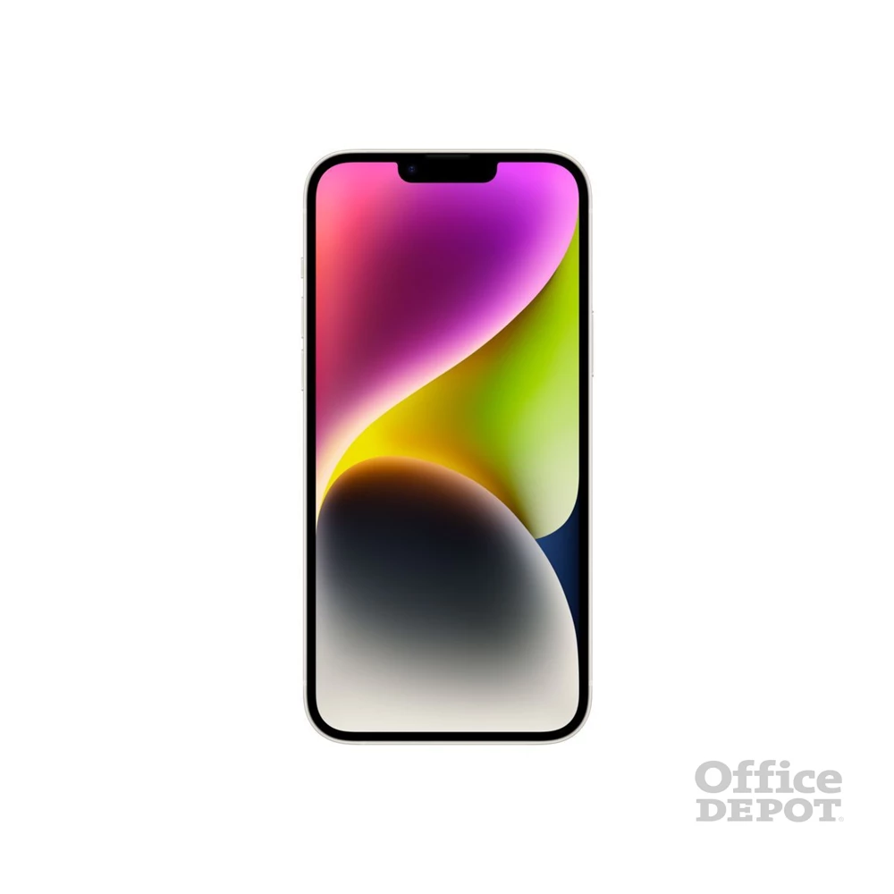 Apple iPhone 14 Plus 6/256GB Starlight kártyafüggetlen okostelefon - fehér (iOS)