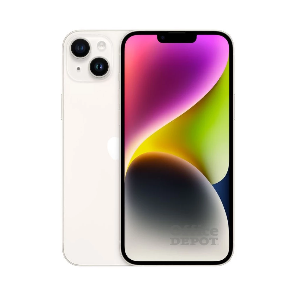 Apple iPhone 14 Plus 6/256GB Starlight kártyafüggetlen okostelefon - fehér (iOS)