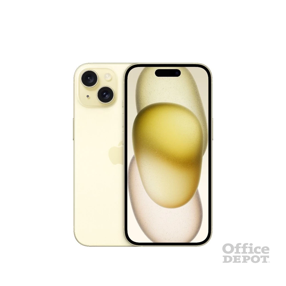 Apple iPhone 15 6/128GB kártyafüggetlen okostelefon - sárga (iOS) Apple iPhone 15 6/128GB kártyafüggetlen okostelefon - sárga (iOS)