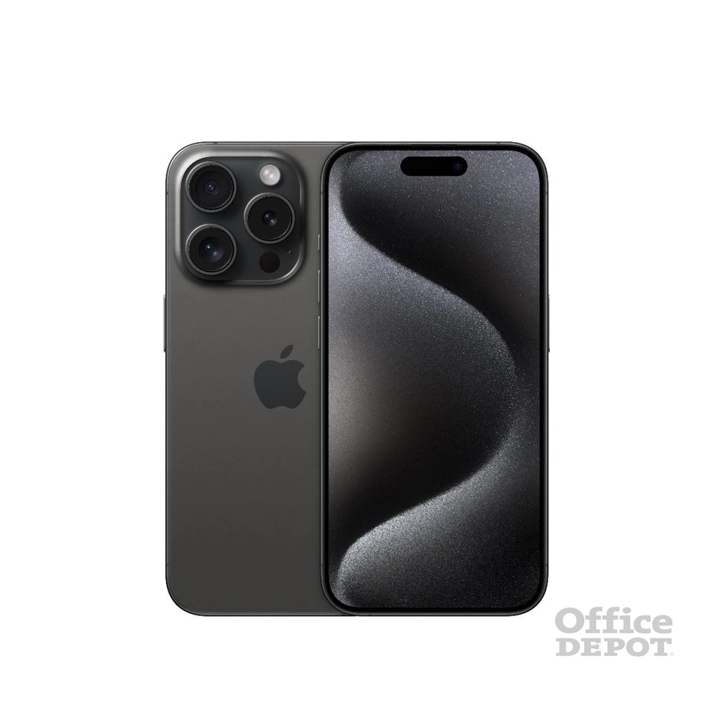 Apple iPhone 15 Pro 8/128GB kártyafüggetlen okostelefon - fekete titán