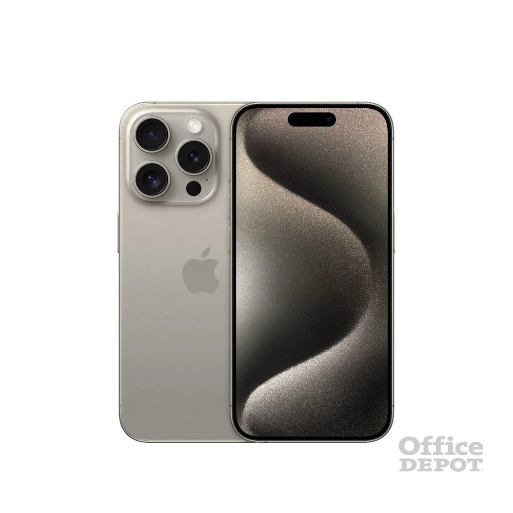 Apple iPhone 15 Pro 8/256GB kártyafüggetlen okostelefon - natúr titán