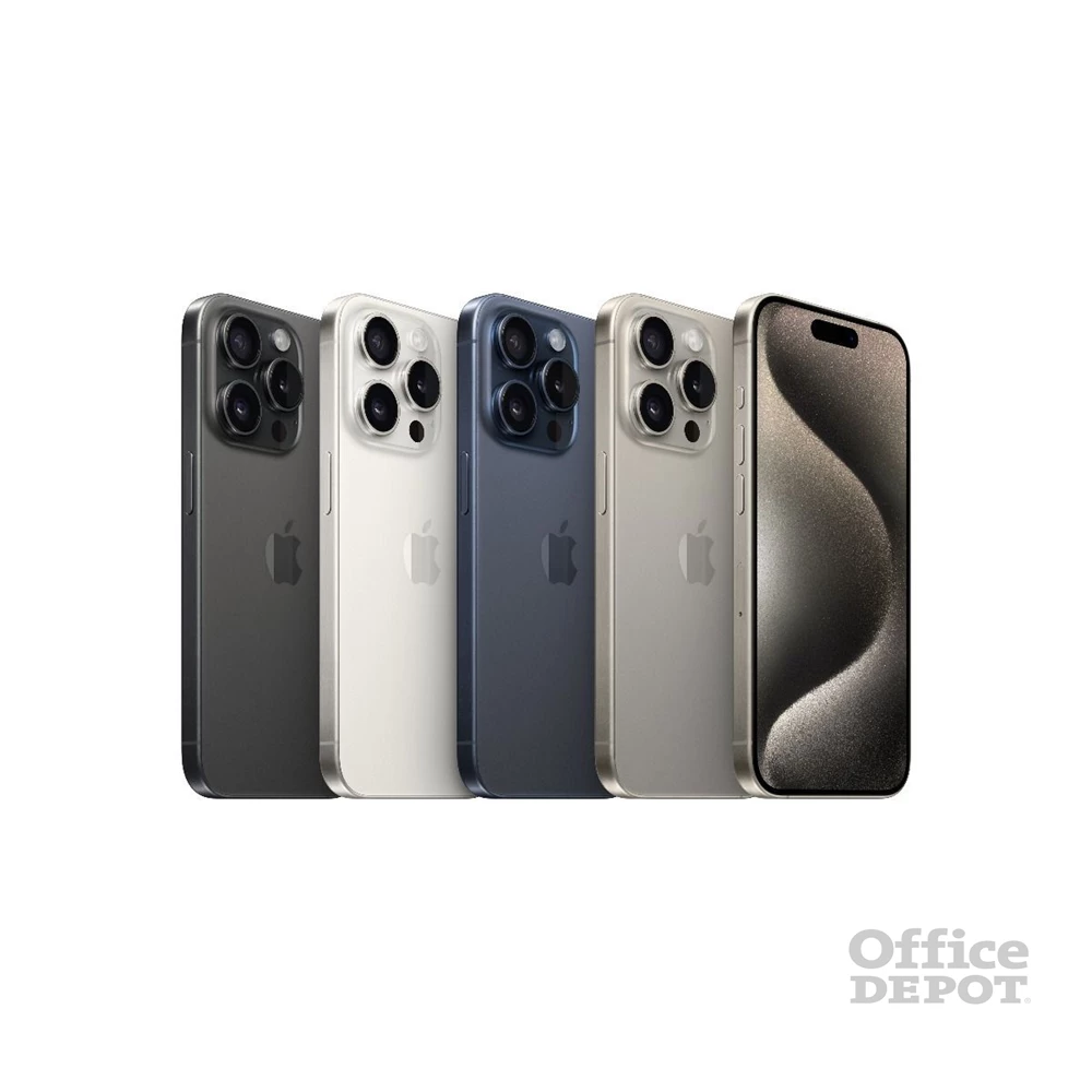 Apple iPhone 15 Pro 8/256GB kártyafüggetlen okostelefon - natúr titán