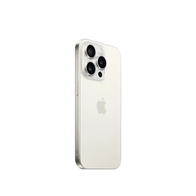 Apple iPhone 15 Pro 8/512GB kártyafüggetlen okostelefon - fehér titán