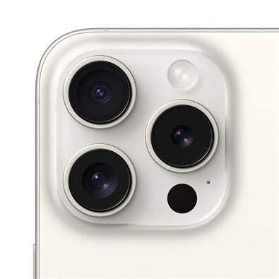 Apple iPhone 15 Pro 8/512GB kártyafüggetlen okostelefon - fehér titán